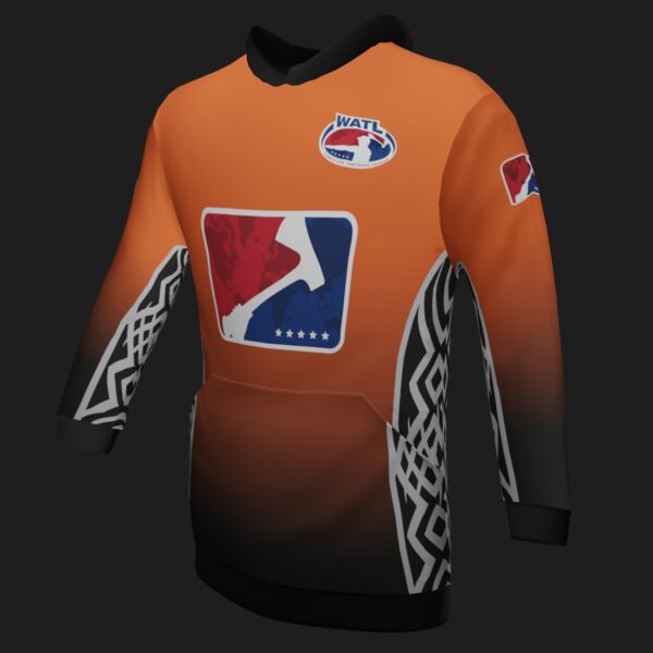 World Axe Throwing League - Bearded Axe Classic Hoodie Thumbnail