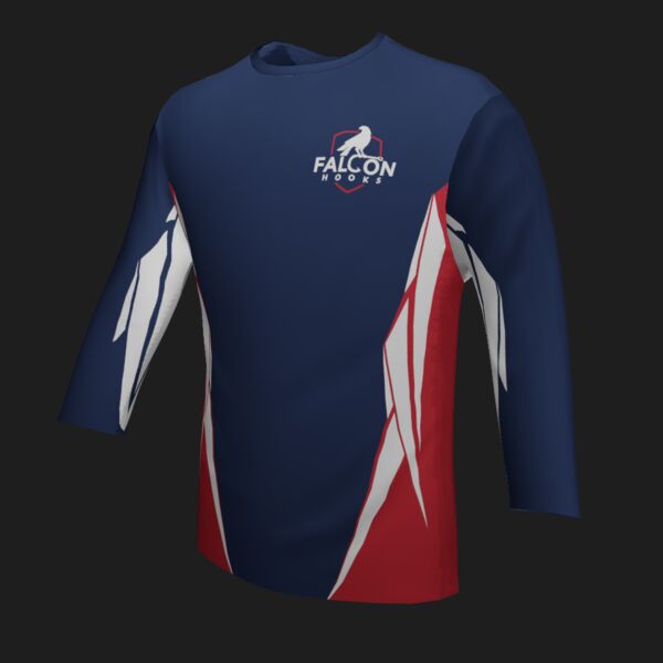 Falcon Hooks Pro Staff - Jersey - Style 1 - Dark Thumbnail
