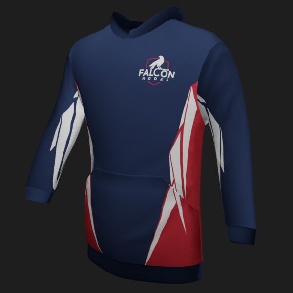 Falcon Hooks Pro Staff - Classic Hoodie - Style 1 - Dark Thumbnail