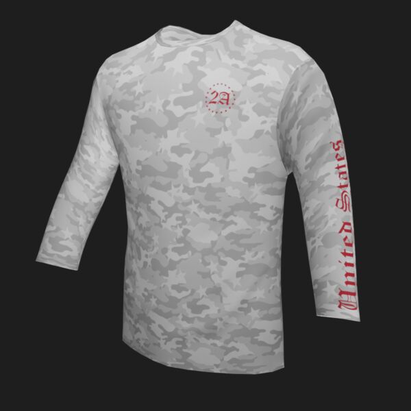 Performance Long Sleeve Shirt - 2A-SC White Thumbnail