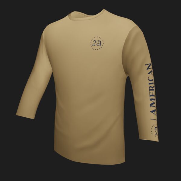 Performance Long Sleeve Shirt - 2A-USF-Tan Thumbnail