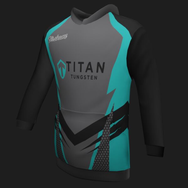 Titan Tungsten Premium Hoodie - Style 2 Thumbnail