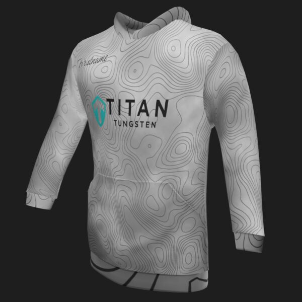 Titan Tungsten Classic Hoodie - Style 8 Thumbnail