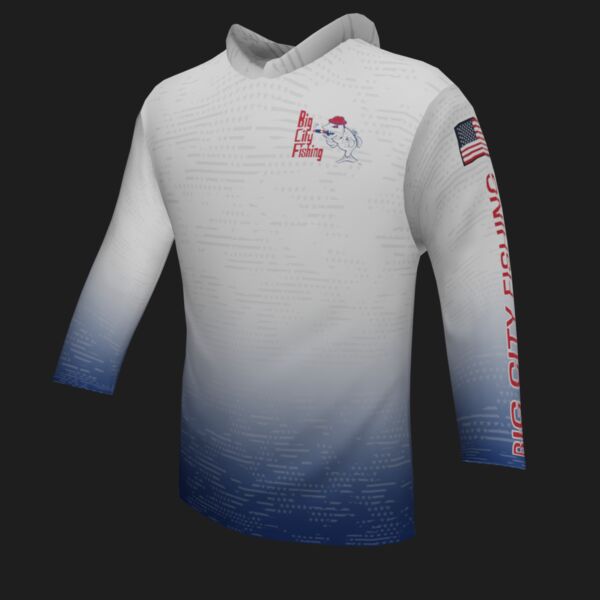 Big City Fishing - Performance Jersey Hooded - Style 1 Thumbnail