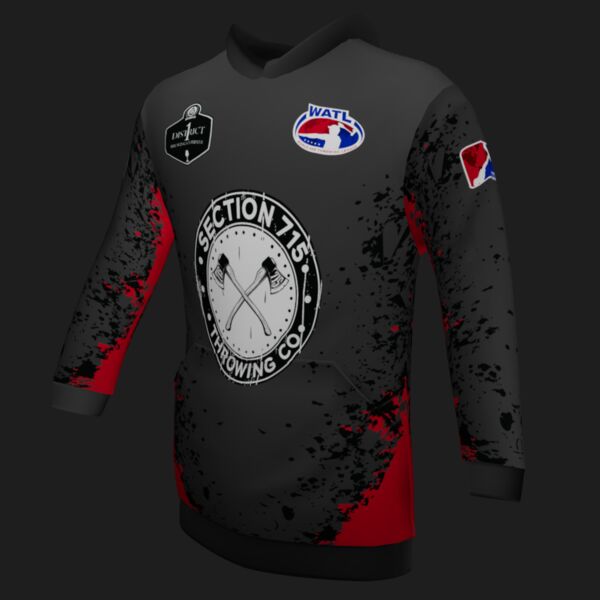 Section 715 Throwing Co Sponsor Classic Hoodie - Style 2 Thumbnail