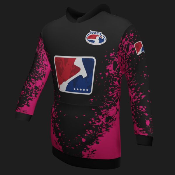 World Axe Throwing League - Smart Axe Classic Hoodie - Style 4 Thumbnail