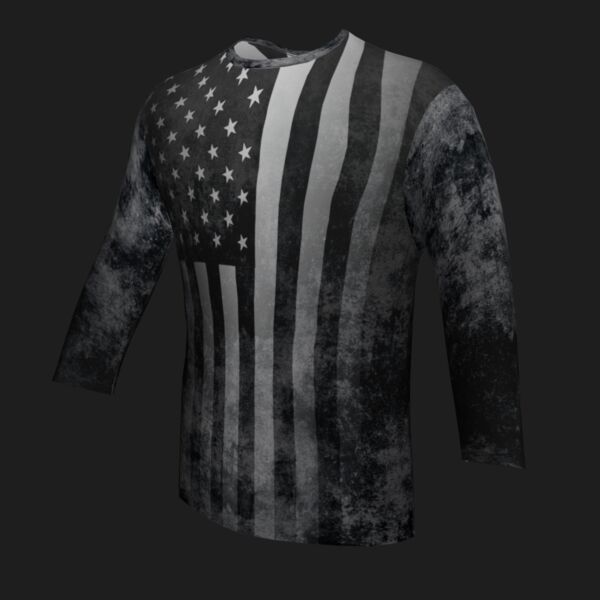 Performance Shirt - Black and White Flag Thumbnail