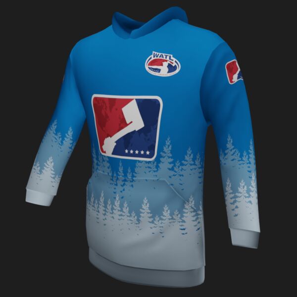 World Axe Throwing League - Flying Squirrel Classic Hoodie Thumbnail