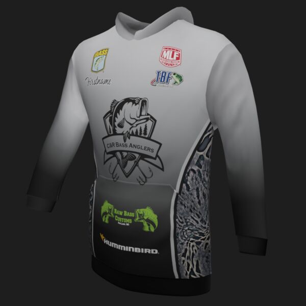 C&R Anglers - Premium Hoodie - Gray Thumbnail