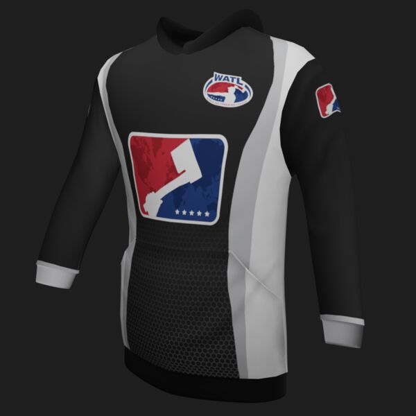World Axe Throwing League - Black Water Axes & Ales- Classic Hoodie Thumbnail
