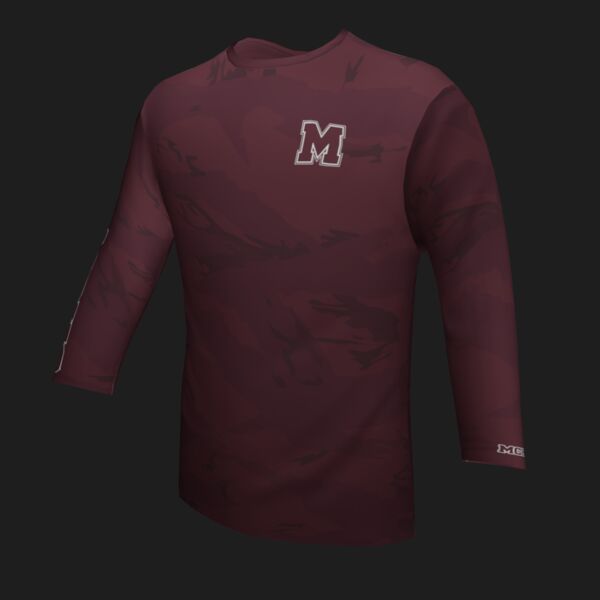 MCHS Spirit Wear - Jersey - Maroon Tear Camo Thumbnail