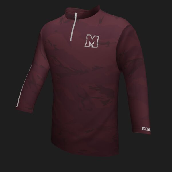 MCHS Spirit Wear - Pull Over - Maroon Tear Camo Thumbnail