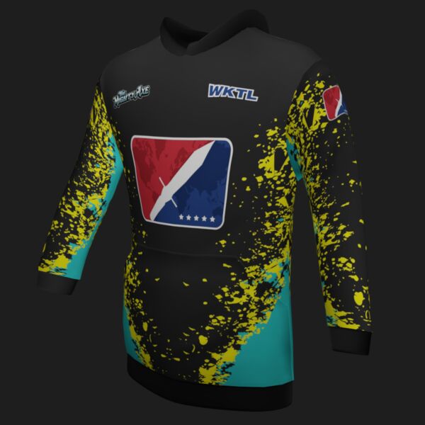 World Knife Throwing League - The Mighty Axe Throwing Classic Hoodie Thumbnail