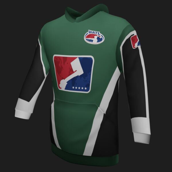 World Axe Throwing League -The Lucky Hatchet Classic Hoodie Thumbnail