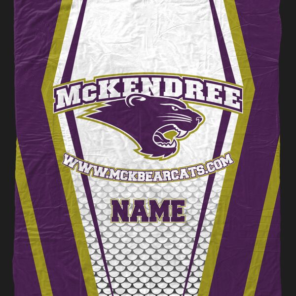 Mckendree University - Sherpa/Fleece Throw Blanket Thumbnail