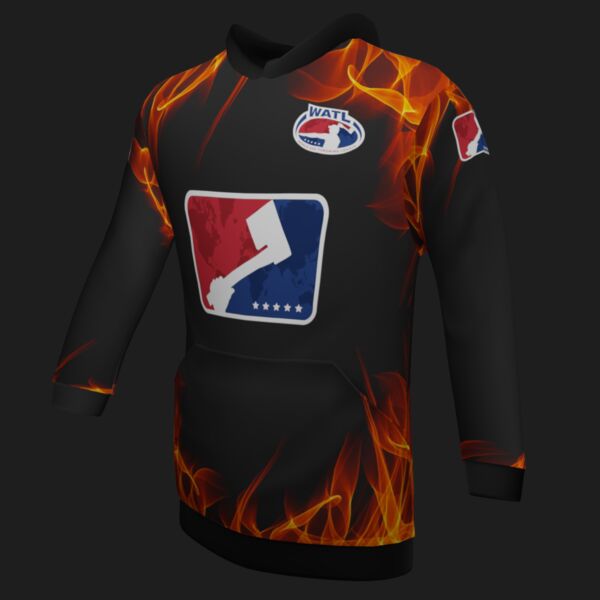 World Axe Throwing League - Real Ax Classic Hoodie - Style 3 Thumbnail