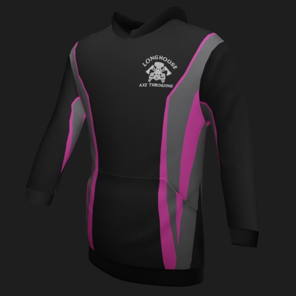 World Axe Throwing League - Longhouse Axe Throwing - Classic Hoodie - Style 3 Thumbnail