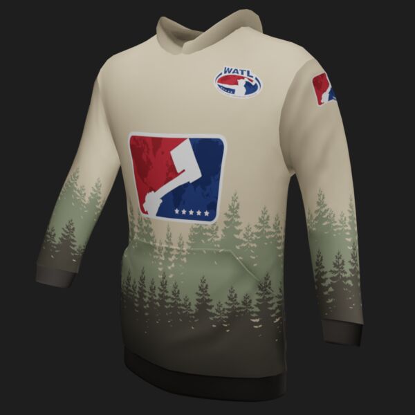 World Axe Throwing League - Stone Wall Throwing Co. - Classic Hoodie Thumbnail