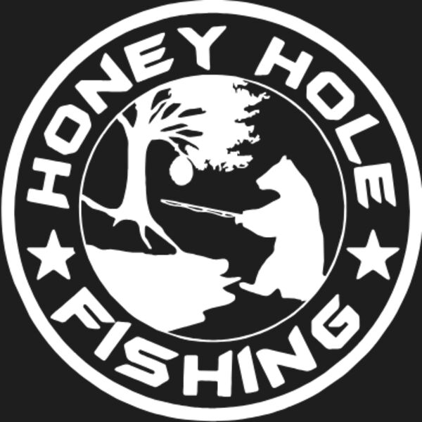 Honey Hole Fishing White Thumbnail