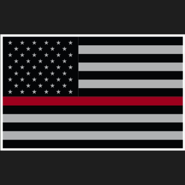 Thin Red Line Flag Thumbnail